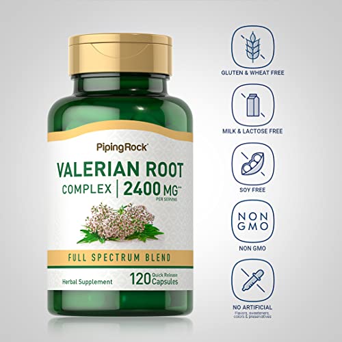 Valerian Root Complex 2400 mg, 120 Capsules