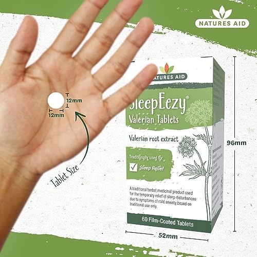 Nature's Aid SleepEezy Valerian Root 60 Tablets