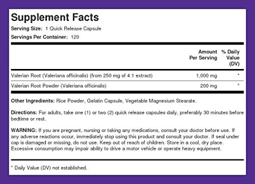 Valerian Root Complex 2400 mg, 120 Capsules