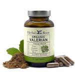 Organic Valerian Root Capsules - 900 mg - 60 Count