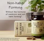 Organic Valerian Root Capsules - 900 mg - 60 Count