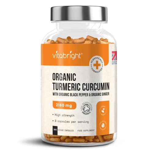High Strength Organic Turmeric Curcumin Capsules