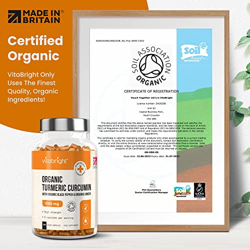 High Strength Organic Turmeric Curcumin Capsules