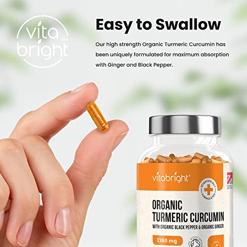 High Strength Organic Turmeric Curcumin Capsules