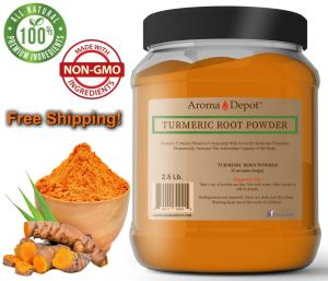 2.5lb Pure Turmeric Root Powder, 100% Natural