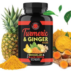 Turmeric Curcumin with Ginger & Black Pepper Capsules