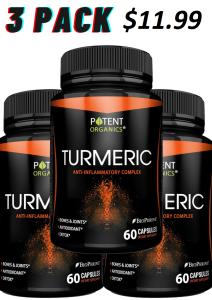 Organic Turmeric Curcumin with Black Pepper 500mg