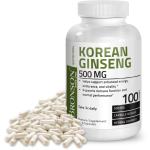 Bronson Korean Ginseng 500 mg - 100 Capsules