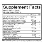 Horny Goat Weed with Maca & Ginseng Capsules