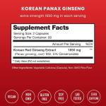 NutraChamps Korean Red Ginseng 1000mg Capsules