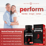 NutraChamps Korean Red Ginseng 1000mg Capsules