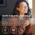 Bronson Valerian Root 1200mg Relaxation Capsules