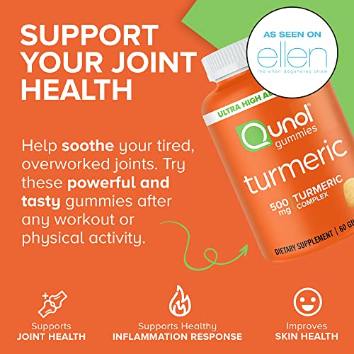 Turmeric Gummies for Joint Support - 500mg Curcumin