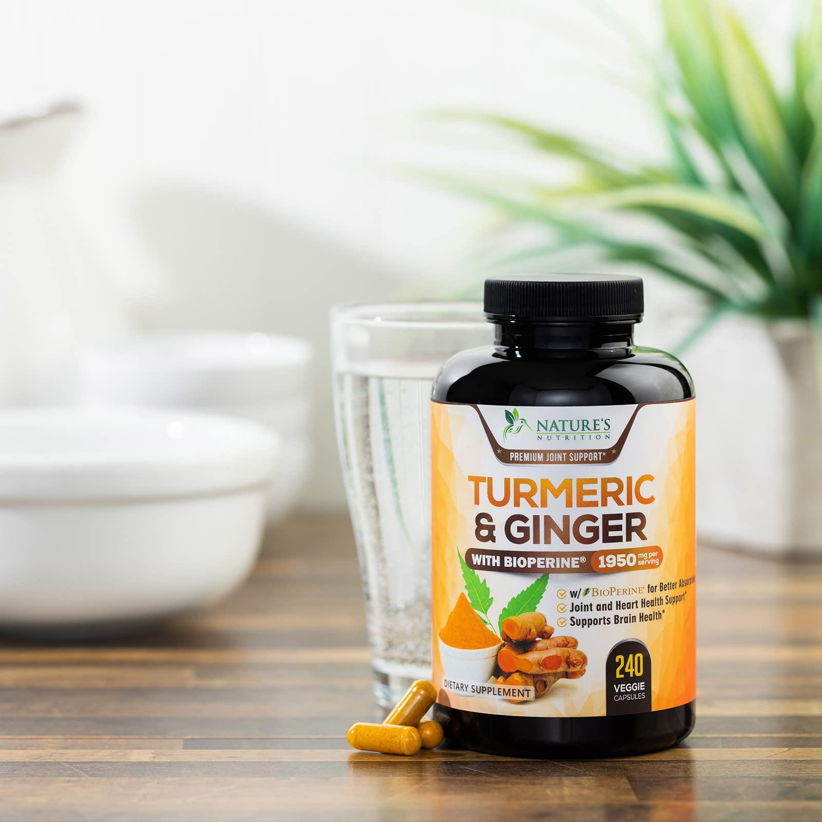 Turmeric Curcumin with Ginger & Black Pepper