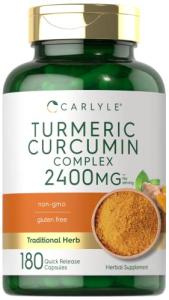 Carlyle Turmeric Curcumin 2400mg - 180 Capsules