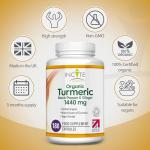 High Strength Organic Turmeric Curcumin Capsules