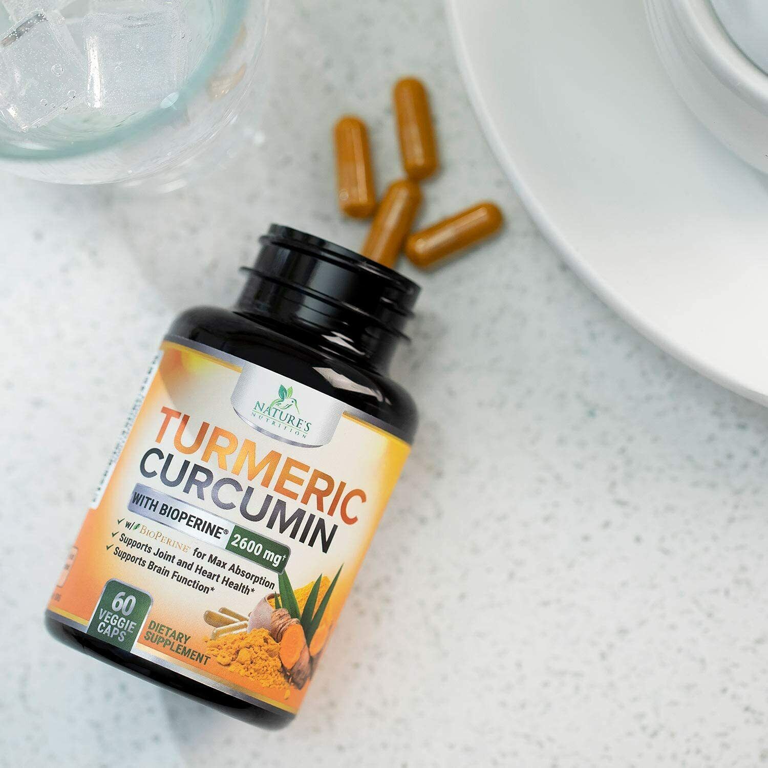 High-Absorption Turmeric Curcumin with Bioperine 2600mg