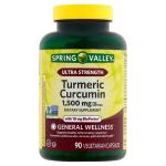 Spring Valley Ultra Strength Turmeric Curcumin Capsules