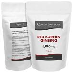 Red Korean Ginseng Capsules - 8,000mg Power