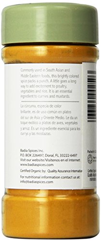 Organic Turmeric Powder – 2 Oz, Curcumin Rich