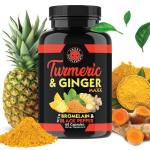 Turmeric Curcumin with Ginger & Black Pepper Capsules