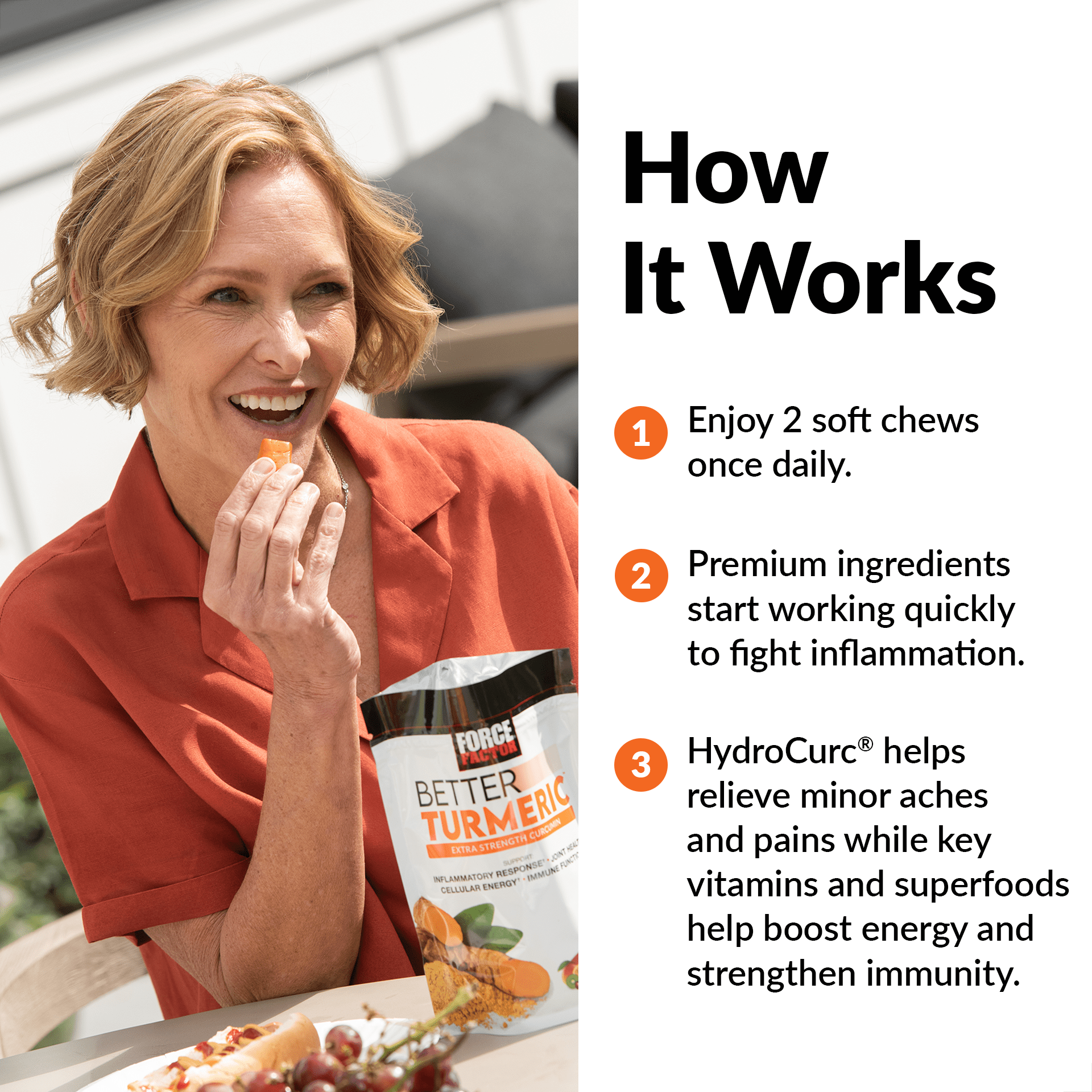 Better Turmeric Supplement with Black Pepper & Ginger