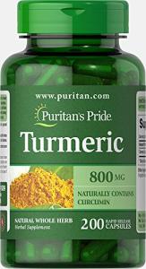 Turmeric 800 mg by Puritan's Pride - 200 Caps
