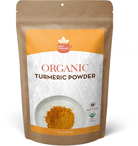 Organic Turmeric Root Powder - 16 oz Non-GMO