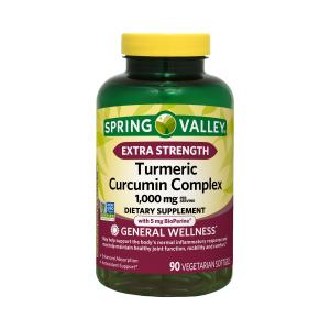 Spring Valley Extra Strength Turmeric Curcumin Softgels