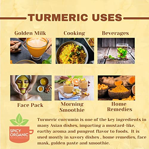Organic Turmeric Root Powder - 16 oz Non-GMO