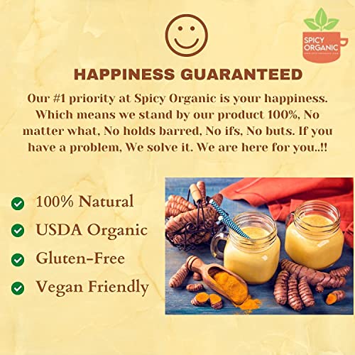 Organic Turmeric Root Powder - 16 oz Non-GMO