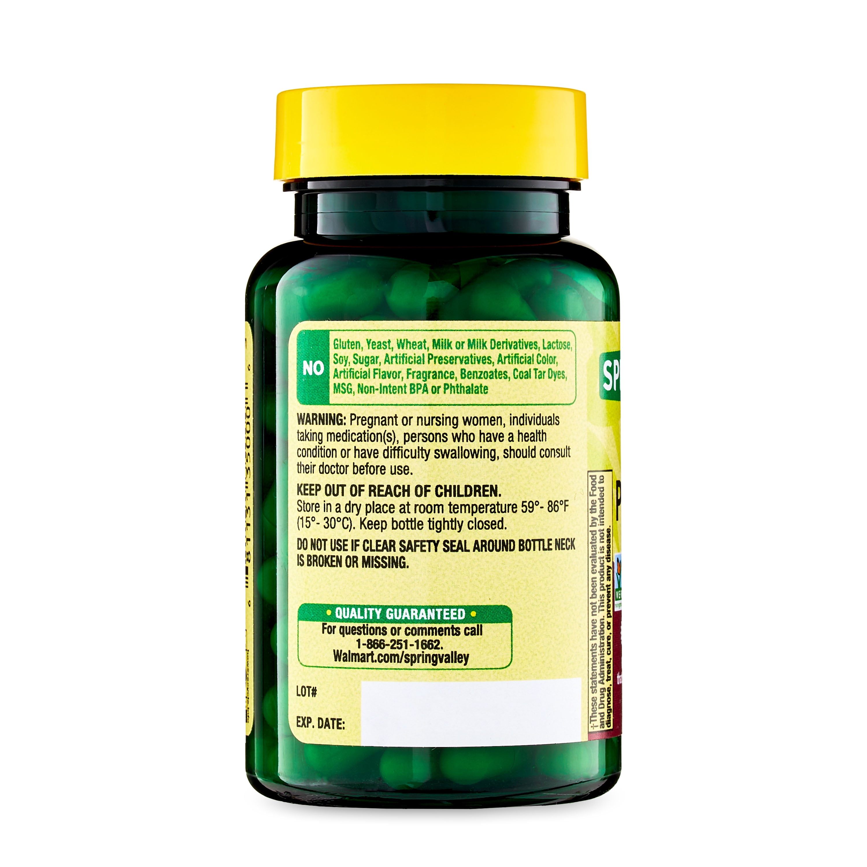 Korean Panax Ginseng Vegetarian Capsules, 100 mg