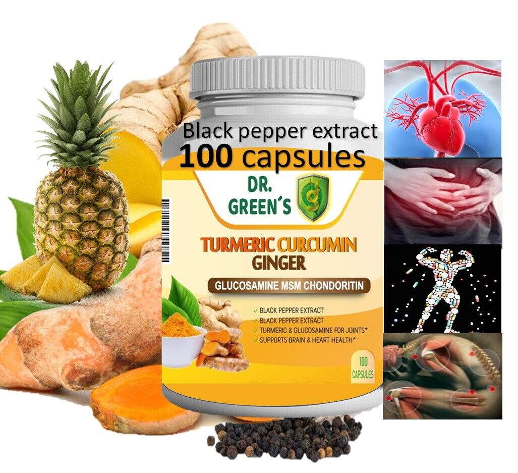 Max Strength Turmeric Curcumin with Ginger & Black Pepper