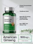 Horbäach American Ginseng Capsules 1800 mg, 200 Count