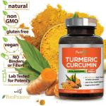 High Potency Turmeric Curcumin with Bioperine 1950mg