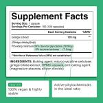 Ginkgo Biloba 120mg Memory Boosting Capsules