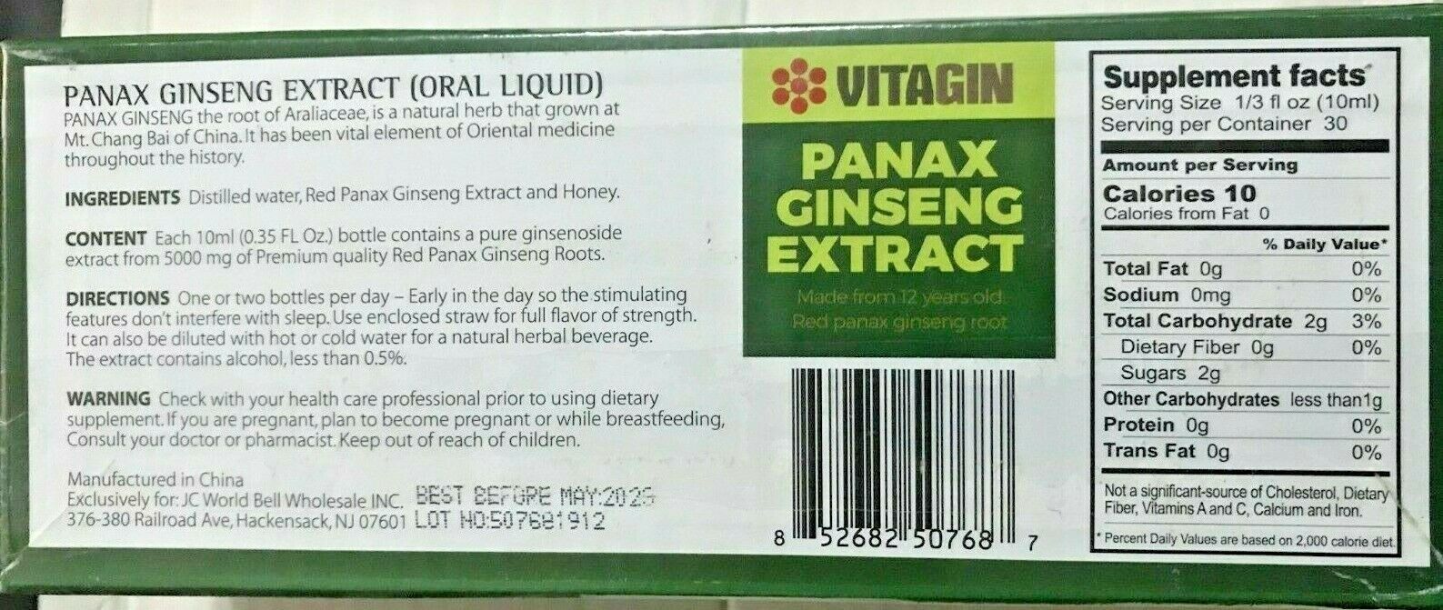 Royal King Red Panax Ginseng Extract 6000mg