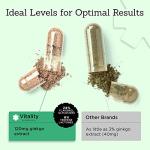 Ginkgo Biloba 120mg Memory Boosting Capsules