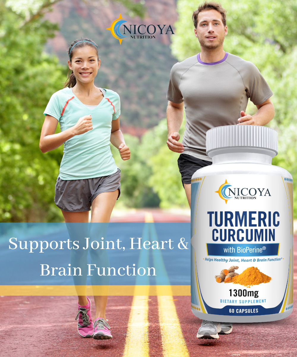 Turmeric Curcumin 1300mg with Bioperine for Joint Relief