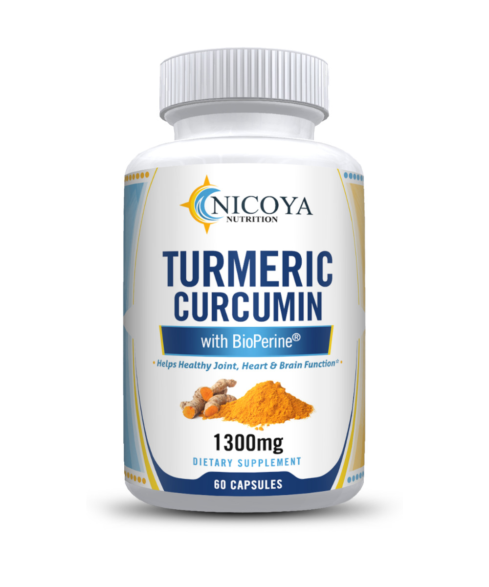 Turmeric Curcumin 1300mg with Bioperine for Joint Relief