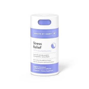 Health By Habit Stress Relief Capsules - 60 Count