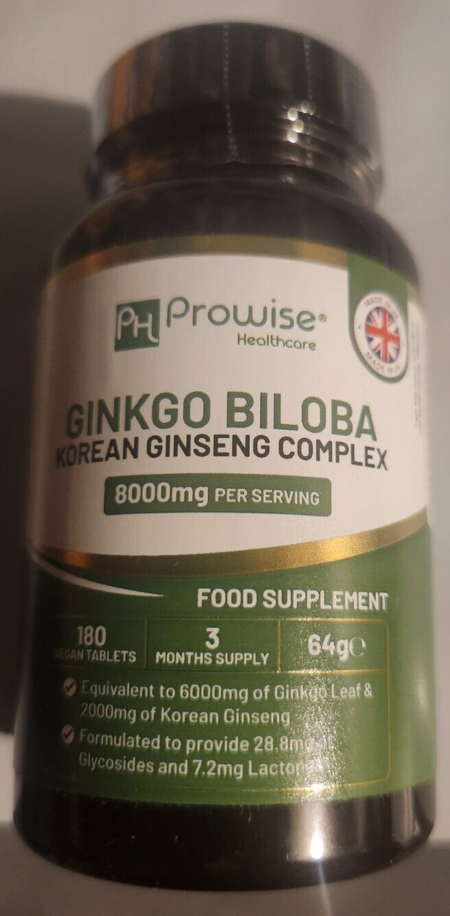 Nutricost Ginkgo Biloba Extract 120mg, 240 Capsules