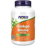 Now Foods Ginkgo Biloba 240 Veg Capsules 60 mg