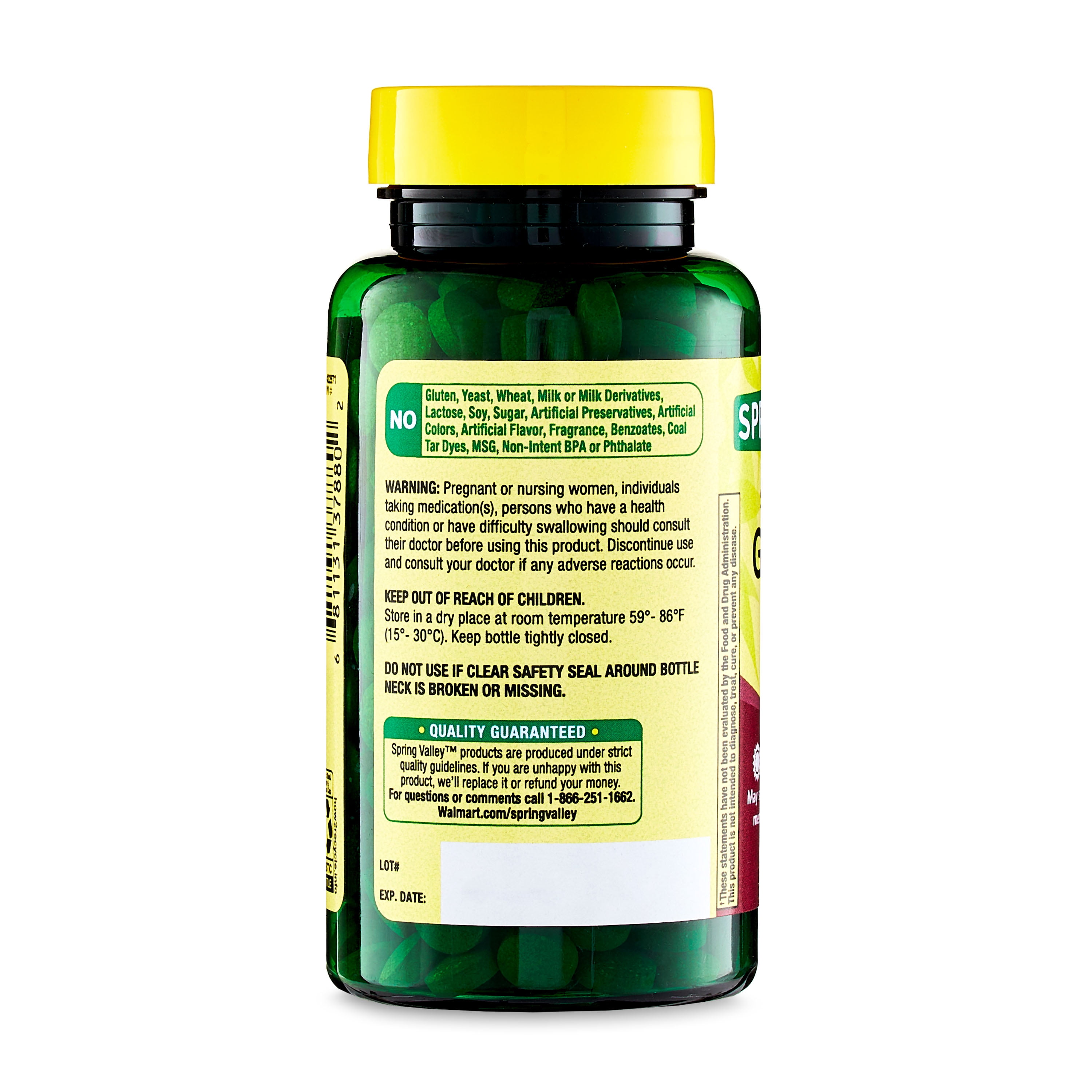Ginkgo Biloba 60 mg Tablets, 240 Count
