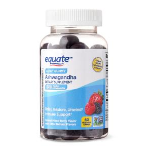 Ashwagandha Gummies, Non-GMO, Mixed Berry Flavor