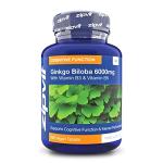 Ginkgo Biloba 6000mg Vegan Tablets for Focus