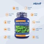 Ginkgo Biloba 6000mg Vegan Tablets for Focus