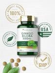 Carlyle Ginkgo Biloba 3000mg, 400 Veggie Tablets