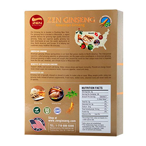 Wisconsin Ginseng Root - Energy & Immunity Boost
