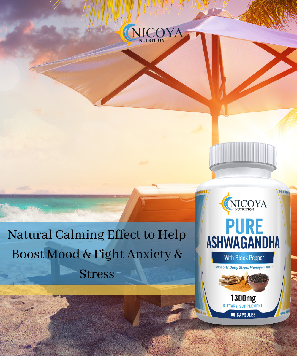 Organic Ashwagandha with Black Pepper for Stress Relief